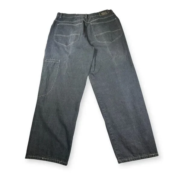 VTG Le Jean De Marithe Francois Girbaud Men’s‎ Jeans Black Size 40 Baggy Y2K